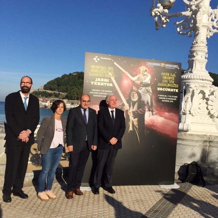 Imagen de la presentación de la campaña en octubre. Foto: Gobierno vasco