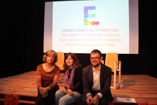 Presentación del próximo foro con presencia de la UNESCO en Donostia. Foto: 2016