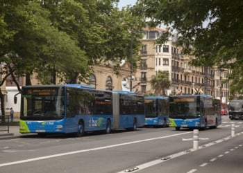 Autobuses de Dbus. Foto: Ayuntamiento