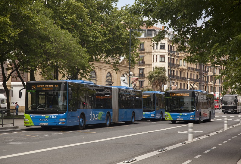 Autobuses de Dbus. Foto: Ayuntamiento