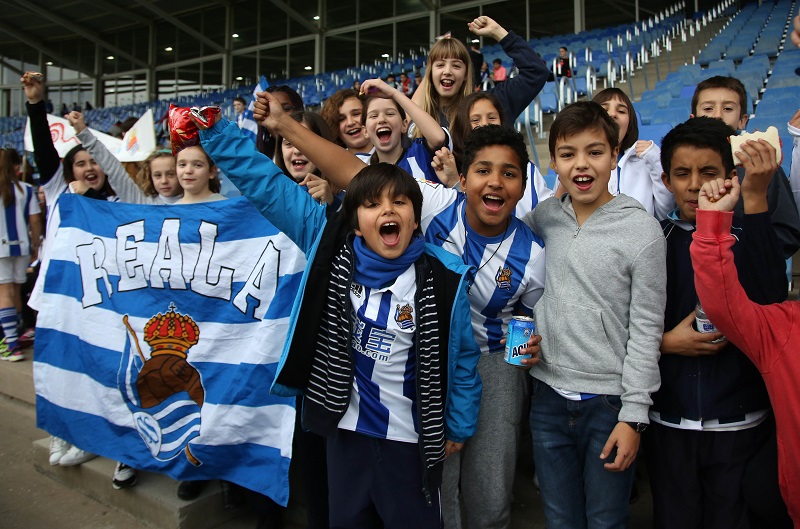 La Real, lista para el derbi gipuzkoano 1 Foto Amets Bat La Real, lista para el derbi gipuzkoano