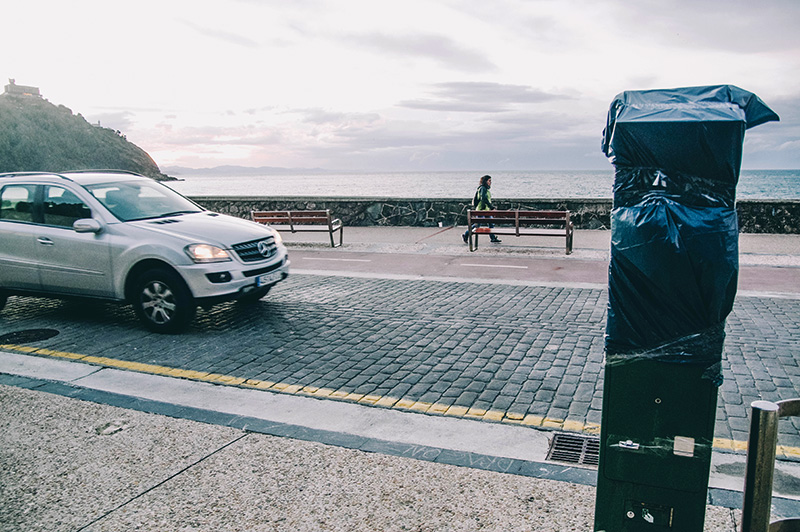 IMG5973 800 Cortes en el Paseo Nuevo y cercanías ante los avisos por oleaje