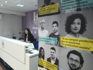 La directora de Emakunde, Izaskun Landaida. Foto: Gobierno vasco