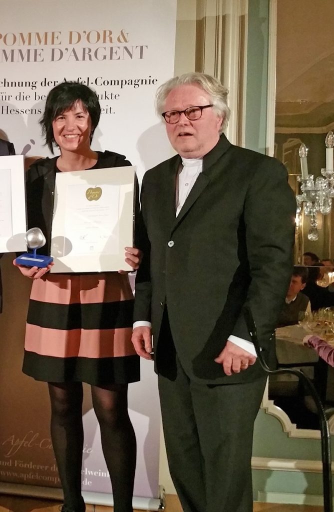 Ainara Petritegi La sidra de Petritegi es premiada en Alemania