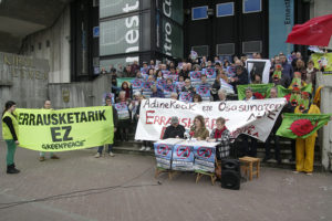 La Plataforma Anti incineración recaba apoyos para la marcha del próximo sábado 3 Foto: Santiago Farizano
