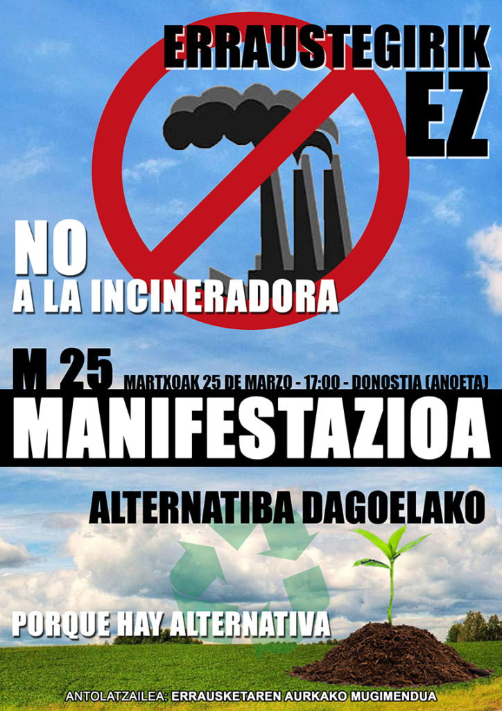 Una recogida selectiva más eficaz, base de la alternativa del Movimiento anti incineración 4 errastegirik Una recogida selectiva más eficaz, base de la alternativa del Movimiento anti incineración