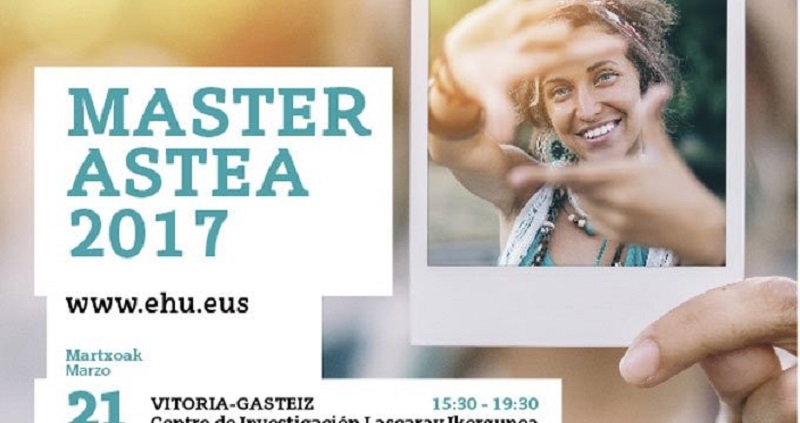 masterastea2017 Master Astea estará en Donostia el miércoles para informar a los estudiantes