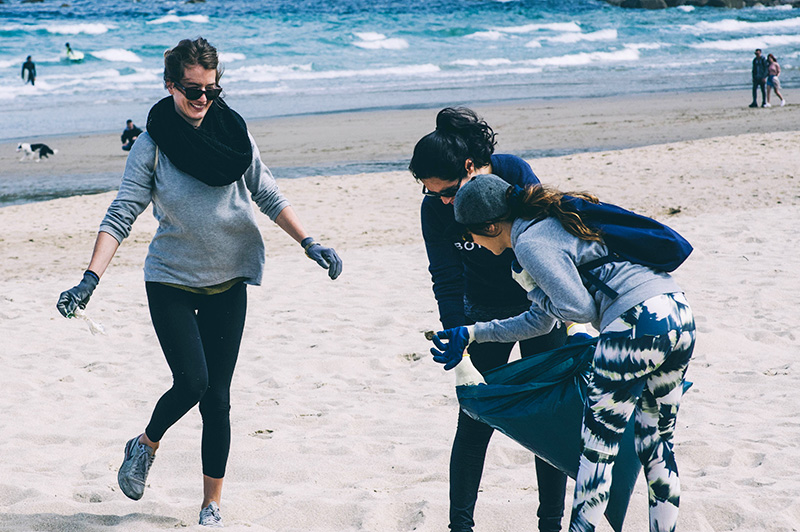 Recogida de basura marina en La Zurriola 4 ocean initiatives 05 Recogida de basura marina en La Zurriola