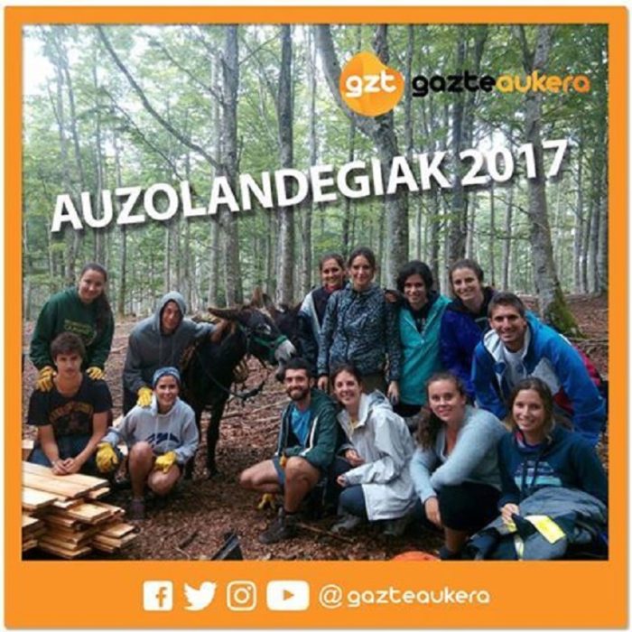 El Gobierno vasco oferta 20 plazas en Campos de trabajo de Bergara y Uzturre 1 AUZOLANDEKIAK El Gobierno vasco oferta 20 plazas en Campos de trabajo de Bergara y Uzturre