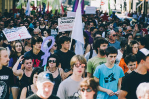 IMG4404 Ernai cumple con su convocatoria en contra del modelo turístico