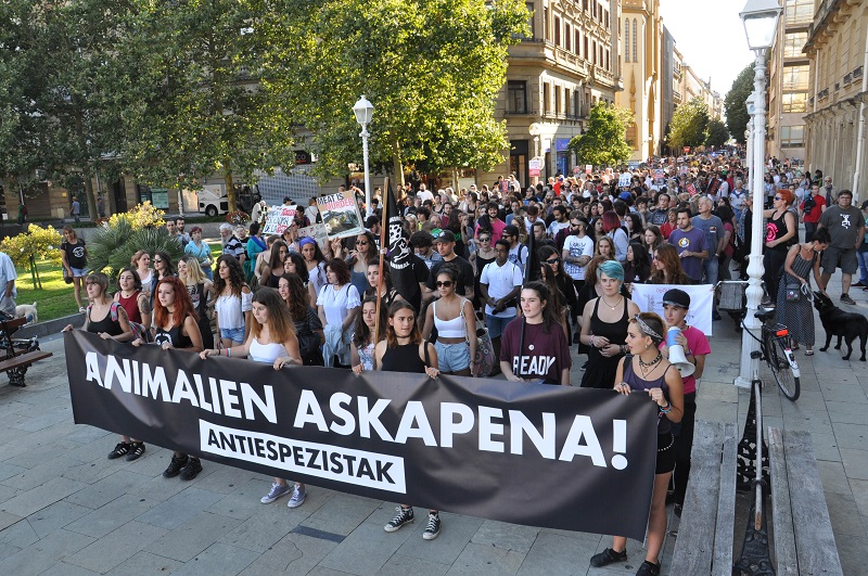 Concentración antitaurina este sábado en el Náutico 1 Mani antitaurina 1 Concentración antitaurina este sábado en el Náutico
