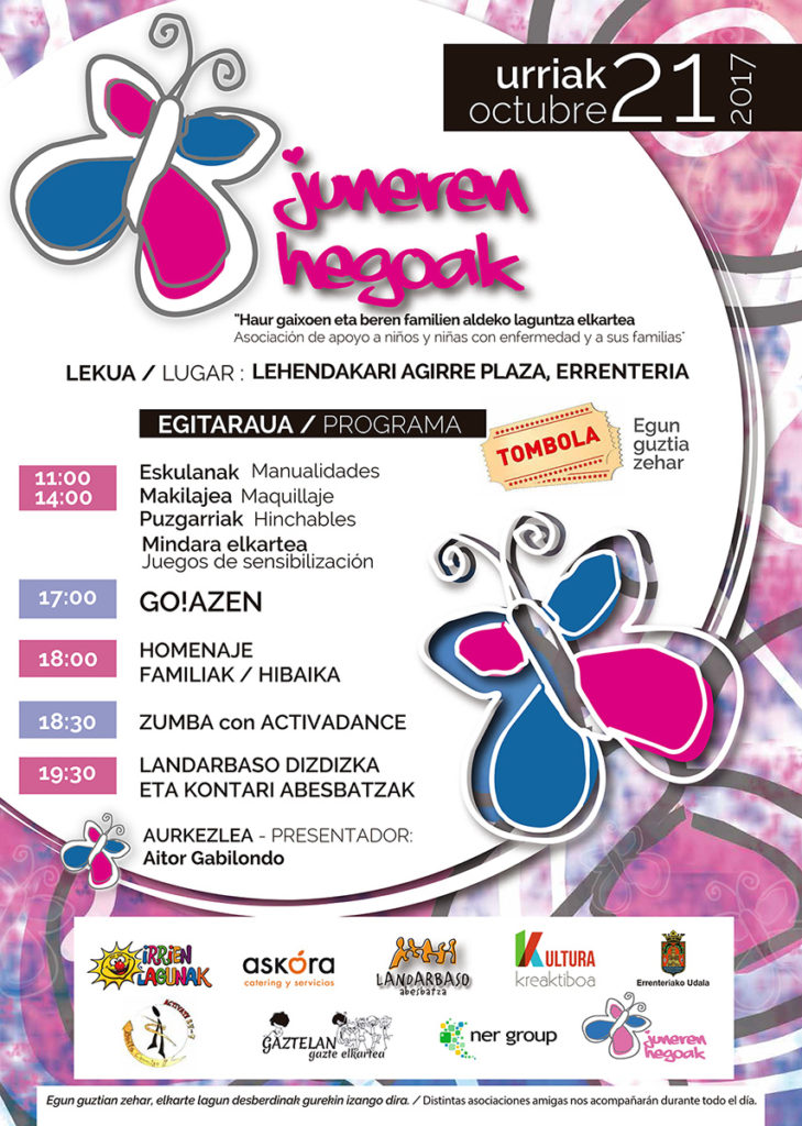 Juneren Hegoak celebra mañana sábado en Errenteria su fiesta anual 2 cartel JH17 Juneren Hegoak celebra mañana sábado en Errenteria su fiesta anual