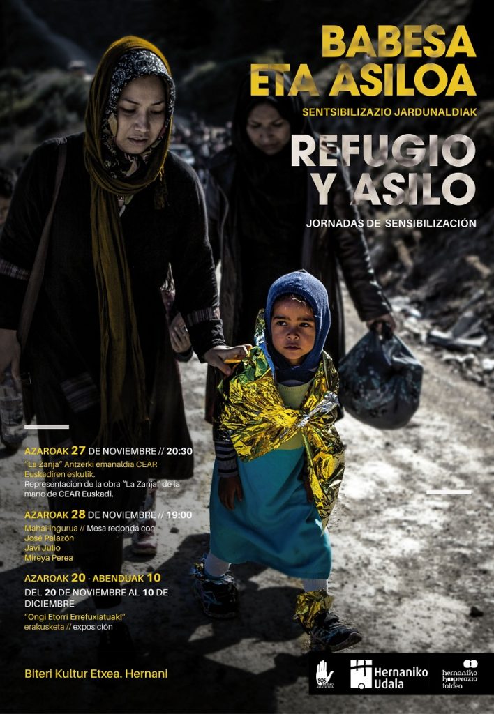 Comienzan con la obra de teatro 'La zanja' las jornadas de Sos Racismo en Hernani 2 Refugio y Asilo Comienzan con la obra de teatro 'La zanja' las jornadas de Sos Racismo en Hernani