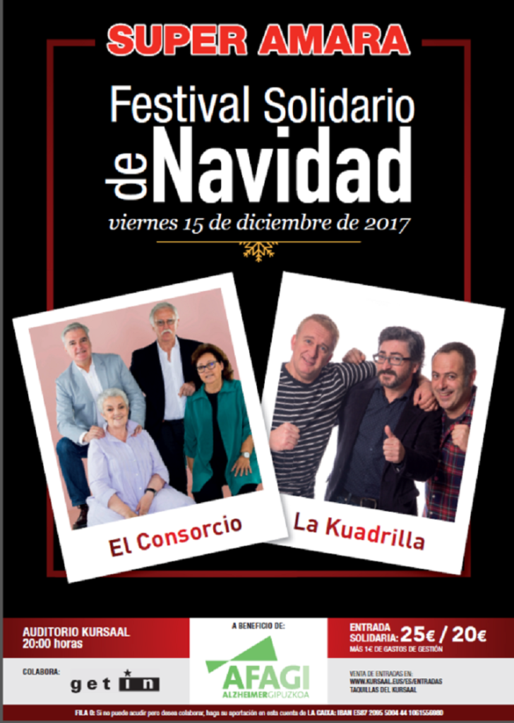 Últimas entradas para el festival solidario en beneficio de Afagi 2 SUPER AMARA 1 Últimas entradas para el festival solidario en beneficio de Afagi