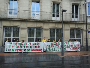 Bidebieta Parlamento2 Rechazada la moción sobre el instituto de Bidebieta en el Parlamento vasco