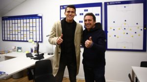 Foto H Moreno Eusebio Sacristán Héctor Moreno, ya en la Real Sociedad: "Salgo de un gran club para llegar a otro gran club"