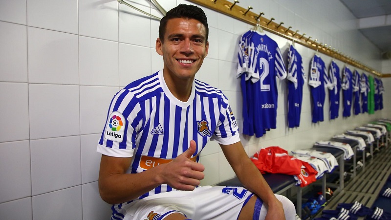 Foto Héctor Moreno 2 Héctor Moreno, ya en la Real Sociedad: "Salgo de un gran club para llegar a otro gran club"