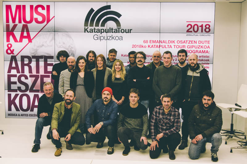 Presentación de Katapulta Tour esta mañana en la Diputación. Foto: Santiago Farizano