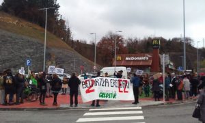 Belartza2Protesta La plataforma Belartza 2 Gelditu anuncia nuevas medidas contra el proyecto
