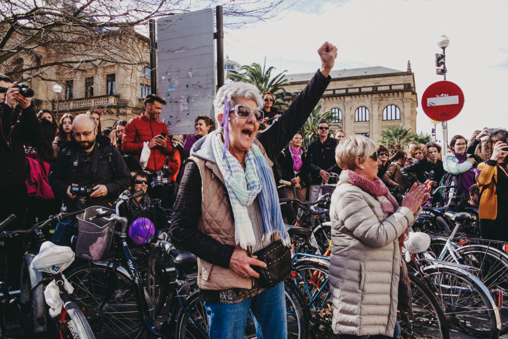 IMG1307 8M: Miles de donostiarras se suman al Día Internacional de la Mujer más participativo de la historia