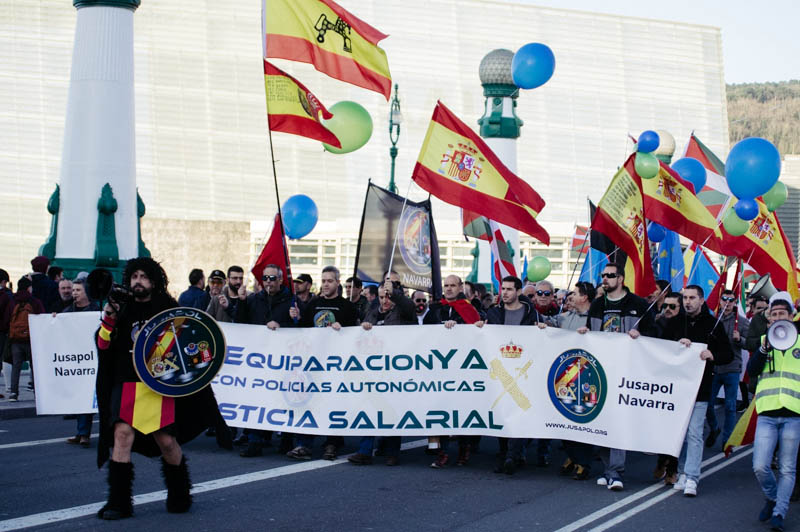 IMG3605 EH Bildu reprograma la charla de Arnaldo Otegi por la marcha de Policía Nacional y Guardia Civil en Donostia