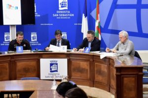 delitos La delincuencia se incrementó ligeramente en Donostia en 2017