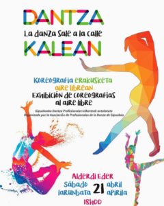 Dantza Kalean18 240x300 - Lucía Lacarra subirá al escenario del Victoria Eugenia en la XXII Gala del Día Internacional de la Danza