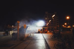 2018 05 21 11.50.41 1 800x532 Un incendio provoca una intensa humareda en el Paseo de la Concha