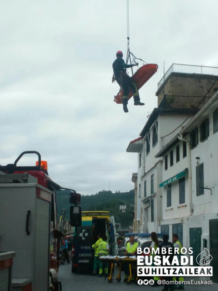 Un adolescente herido tras precipitarse desde Urgull a los tejados del muelle 7 Urgull1 Un adolescente herido tras precipitarse desde Urgull a los tejados del muelle