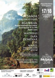 madera cartel 212x300 - El Festival Marítimo de Pasaia suma el congreso 'Maderas para dominar los mares'