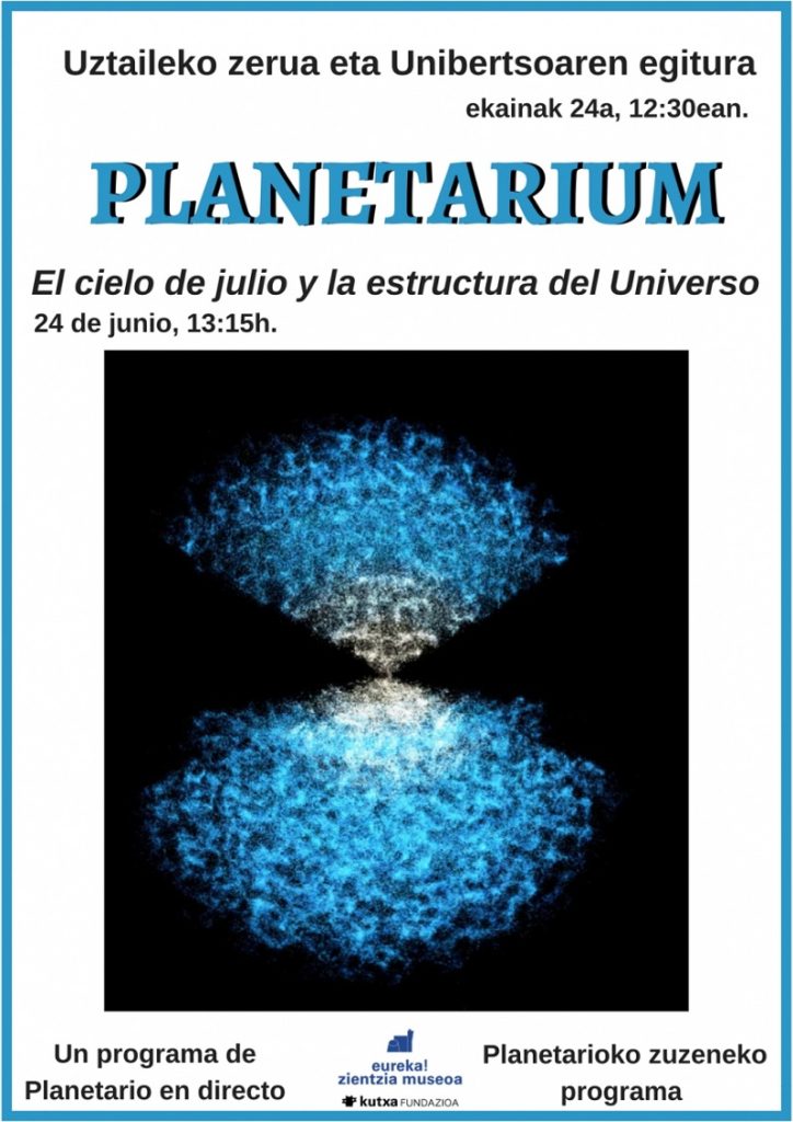 Domingo en el Planetario con 'El cielo del mes de julio' 14 junio planetario Domingo en el Planetario con 'El cielo del mes de julio'