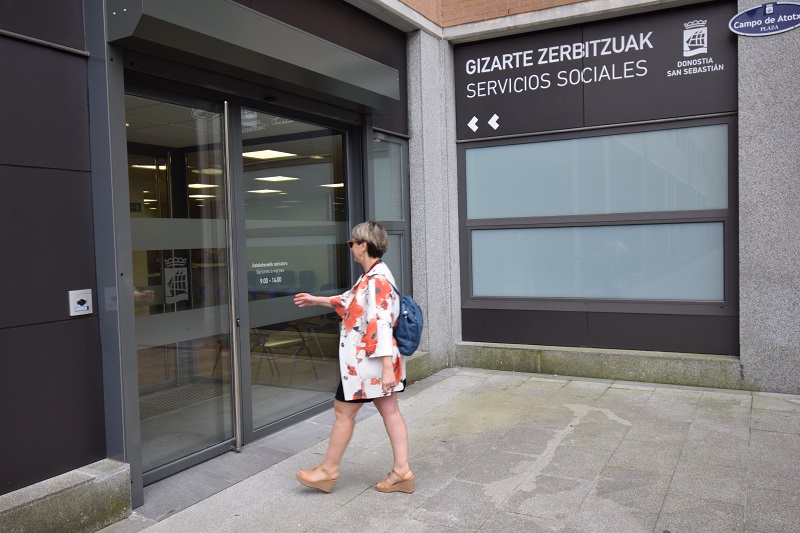 El centro de Servicios Sociales de Gros-Egia atiende ya en su nueva ubicación de Atotxa 1 El centro de Servicios Sociales de Gros-Egia atiende ya en su nueva ubicación de Atotxa