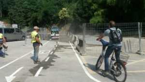 Reabren el túnel del bidegorri que conecta Morlans con el Antiguo 2 20180719 112426 800x450 Reabren el túnel del bidegorri que conecta Morlans con el Antiguo