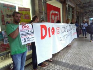 IMG 20180712 WA0005 800x600 Paro en las tiendas DIA por la mejora de las condiciones laborales