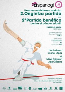aspanogi2 212x300 - El Karmelo Balda acogerá este domingo el segundo partido benéfico contra el cáncer infantil