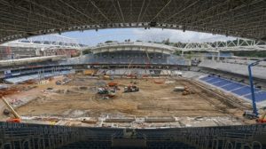 El estadio de Anoeta cobra forma 4 cercha4 5 El estadio de Anoeta cobra forma