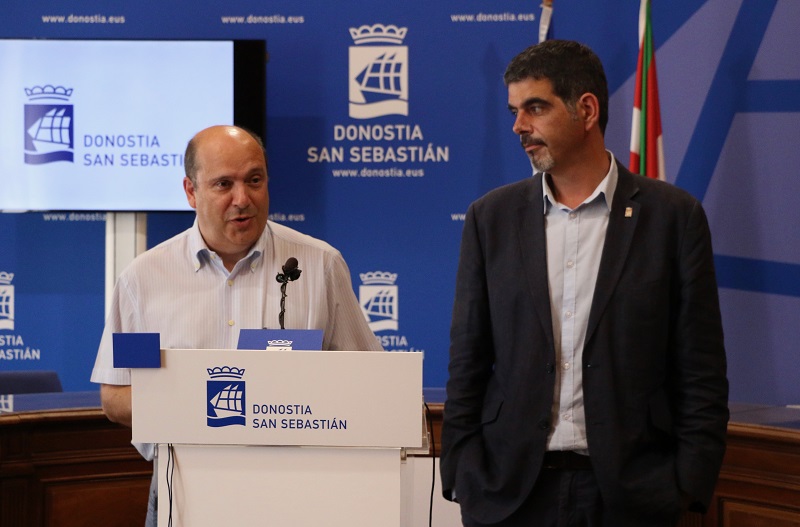 La tasa de basuras y la de agua subirán un 3% en 2019 en Donostia 1 presionfiscal La tasa de basuras y la de agua subirán un 3% en 2019 en Donostia
