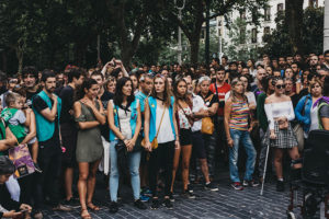 IMG9285 300x200 - Concentraciones en Donostia por los delitos sexuales del fin de semana