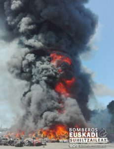Pasaia1 231x300 - Puerto de Pasaia: Badian Bizi denuncia ante la Fiscalía el incendio de chatarra