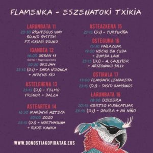 Donostiako Piratak: Mucha música y el ya mítico Abordaje en el programa festivo 9 Piratas3 Donostiako Piratak: Mucha música y el ya mítico Abordaje en el programa festivo