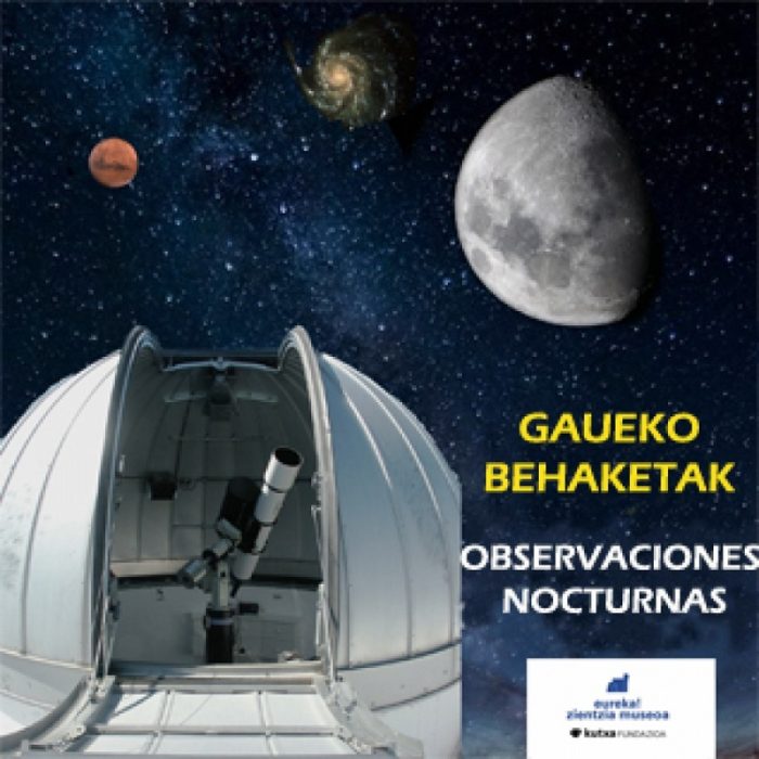 observatorio Cita con los astros el 17 en el observatorio de Eureka! Zientzia Museoa