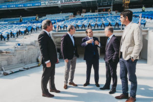 DSF1011 Urkullu destaca "el trabajo en equipo" que supone la remodelación de Anoeta