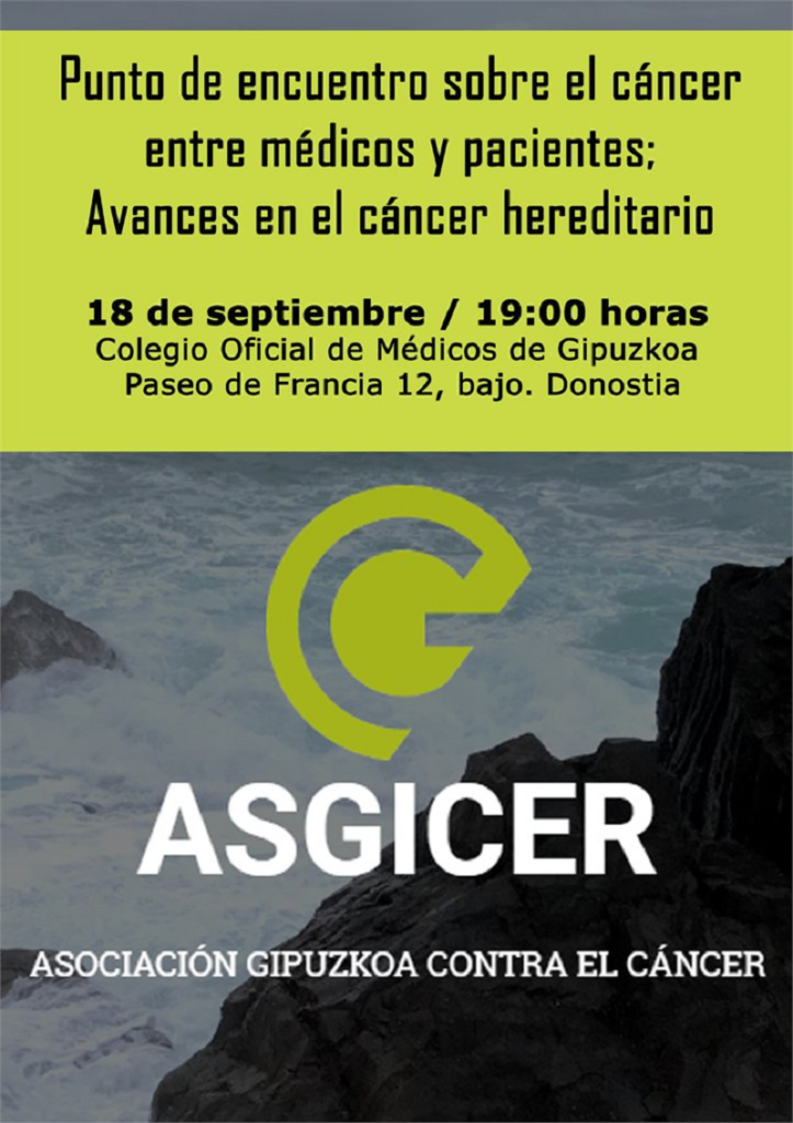 Asgicer inicia una campaña contra el cáncer hereditario que culminará con una beca de investigación 5 asgicer Asgicer inicia una campaña contra el cáncer hereditario que culminará con una beca de investigación