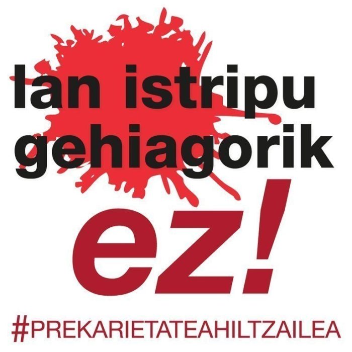 Accidente mortal en el TAV: Los sindicatos denuncian "prácticas abusivas" en las obras 1 ELA accidente Accidente mortal en el TAV: Los sindicatos denuncian "prácticas abusivas" en las obras