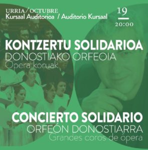 concierto solidario opera 295x300 - "Hay que llenar el Kursaal este viernes. Hay que demostrar que queremos ópera en Donostia"