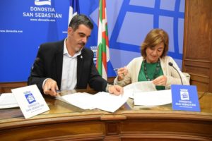 Tres nuevas haurreskolas en Donostia de aquí a 2021 3 convenio Tres nuevas haurreskolas en Donostia de aquí a 2021