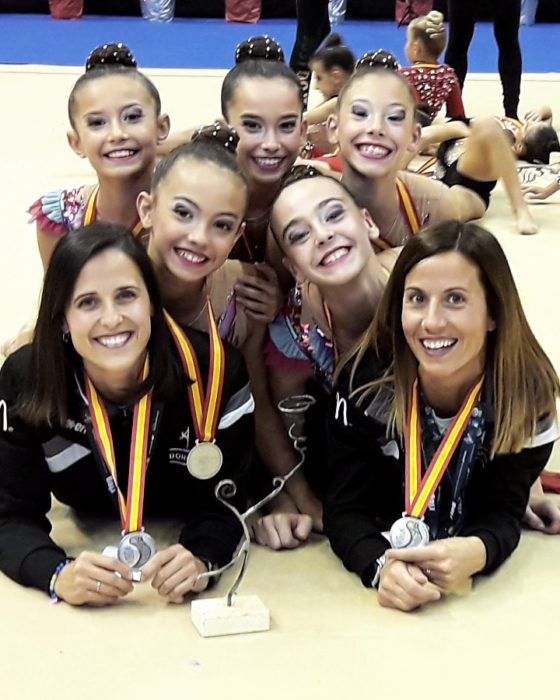 Dos platas para el Club de Gimnasia Rítmica Donosti en el Campeonato de España 1 gimnasia Dos platas para el Club de Gimnasia Rítmica Donosti en el Campeonato de España