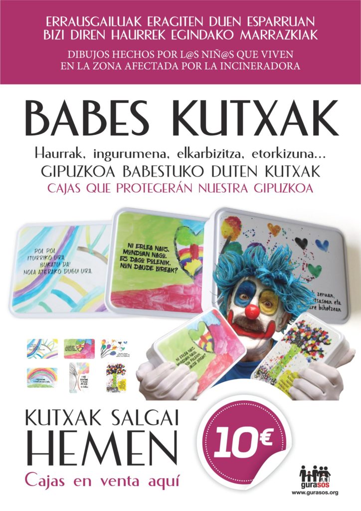 hitzartu GuraSOS lanza las 'babeskutxa' para financiar su plan alternativo de gestión de residuos