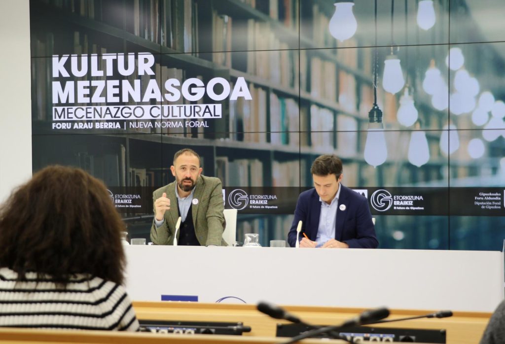 Luz verde al proyecto de Norma Foral de incentivos al mecenazgo cultural 9 mecenazgo Luz verde al proyecto de Norma Foral de incentivos al mecenazgo cultural