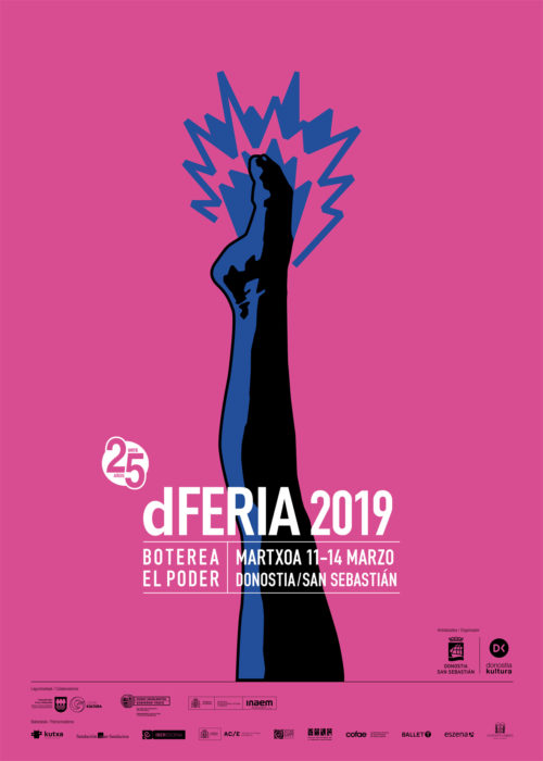 Cartel de dFERIA 2019. Imagen: Donostia Kultura.